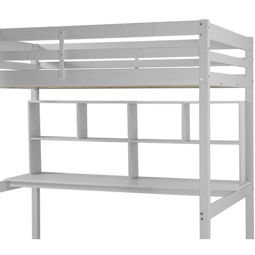 Option bureau pour mezzanine BLOOM Gris