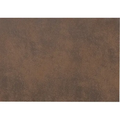 Fauteuil Chesterfield CHESS tissu Aspect cuir vieilli CHESS FT FIXE MARRON vue détaillée