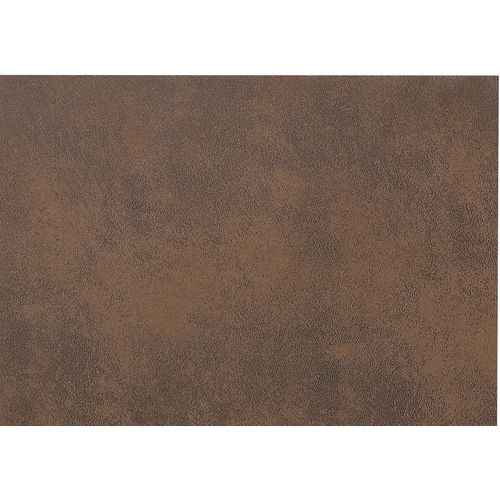 Canapé Chesterfield CHESS 2 places tissu Aspect cuir vieilli