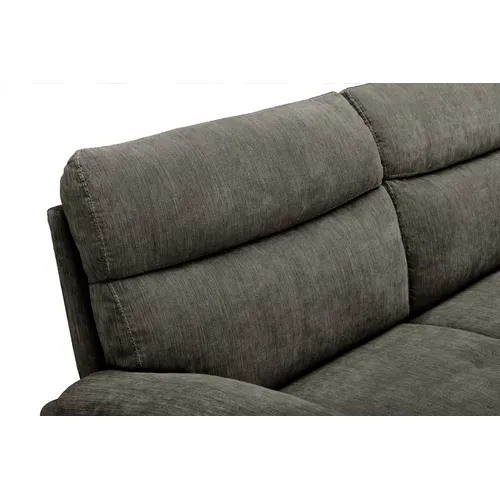 Canapé 2  places COAST II tissu marron