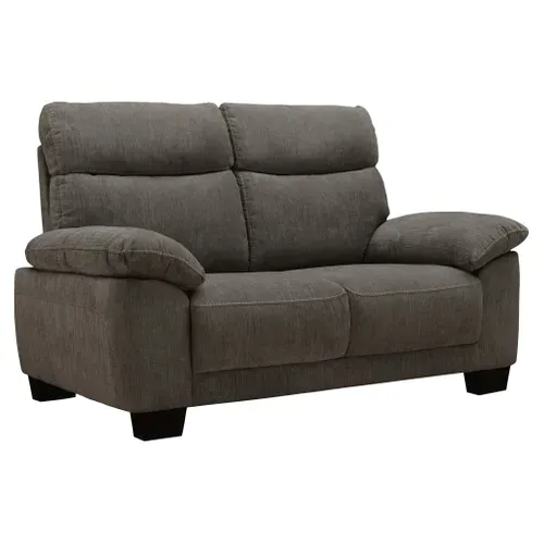 Canapé 2  places COAST II tissu marron