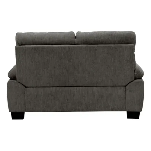 Canapé 2  places COAST II tissu marron