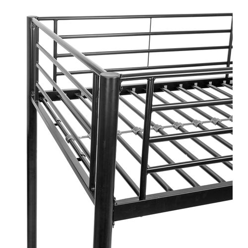 Mezzanine 90x190 cm URBAN métal noir vue accessoires