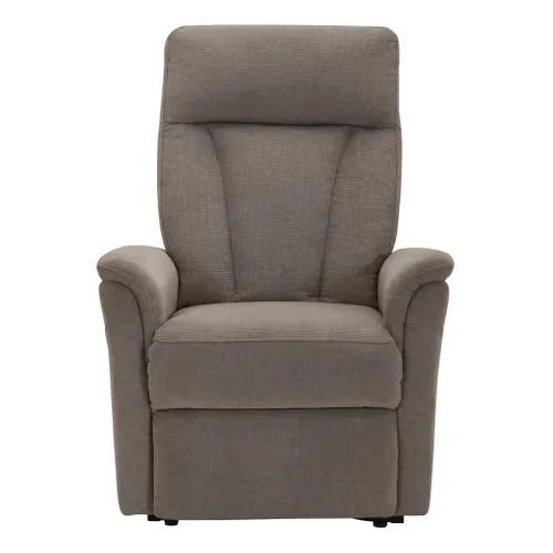 Fauteuil releveur 2 moteurs KENNY en tissu taupe