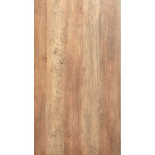 Table basse EVERGREEN 2 imitation chêne foncé et noir vue détaillée