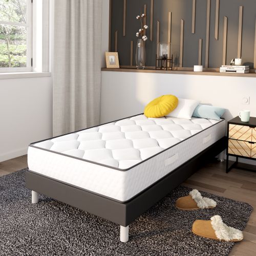 Matelas ressorts 90x190 cm CLOUD ép. 20 cm