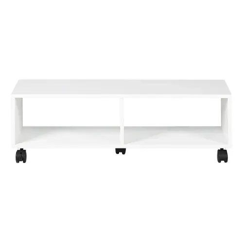 Meuble TV L. 90 cm COSTY Blanc