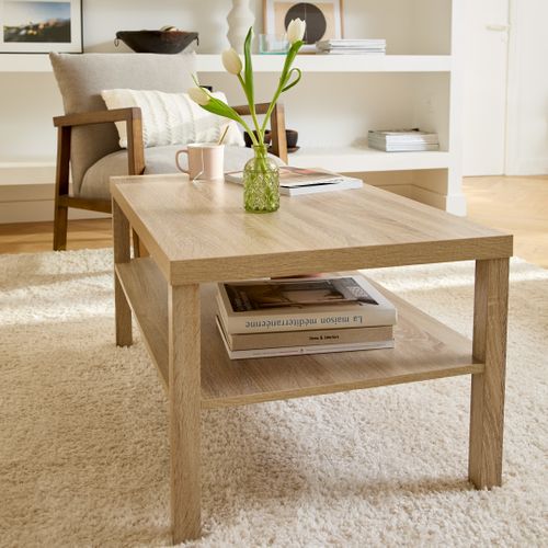 Table basse rectangulaire NEXT Imitation chêne