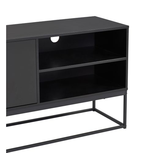 Meuble TV noir mat  FINLEY