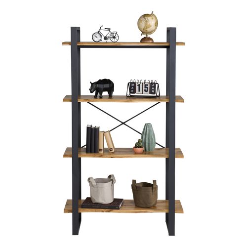 Séparation LARRY imitation chêne et noir