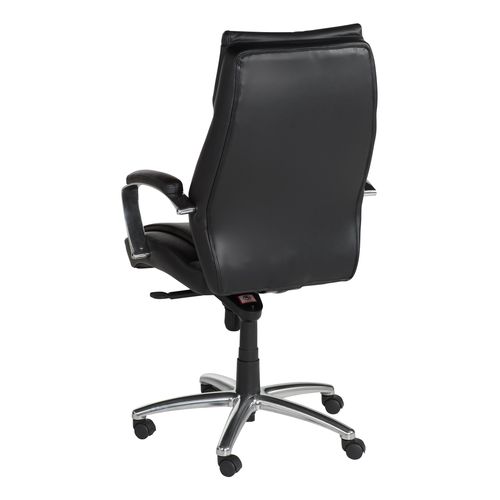Fauteuil de bureau CALVIN noir vue de derrière