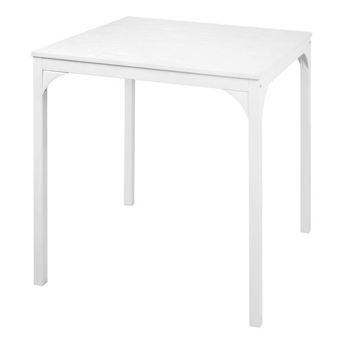 Table carrée EMILIE blanc