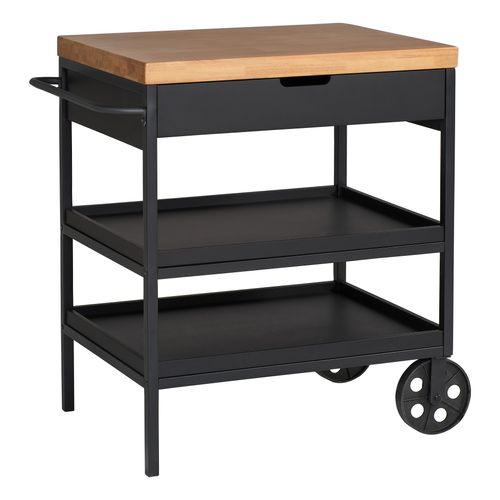 ILOT CENTRAL TONIO noir vue de derrière