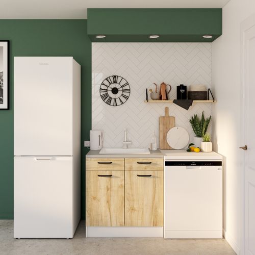 Combiné VEDETTE VFC301BRFW  293L vue d'ambiance 1