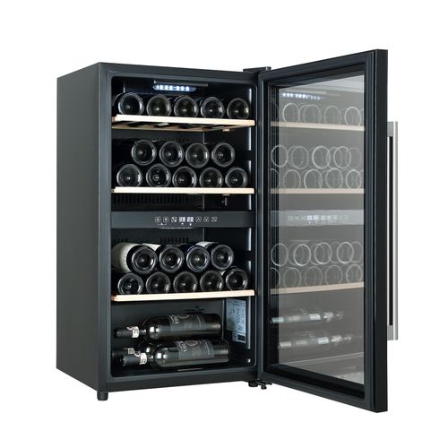 Cave de service double zone SIGNATURE CUVEES31N 31 bouteilles Noir