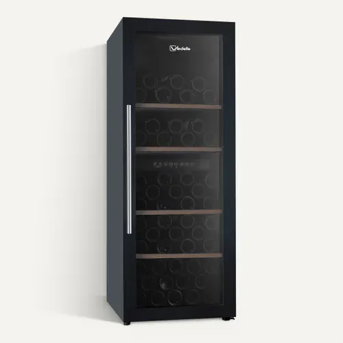 Cave de service double zone VEDETTE CUVEEV105 105 bouteilles Noir vue 3/4
