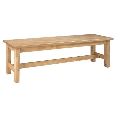 Banc L.170 cm LATINO pin massif vue 3/4