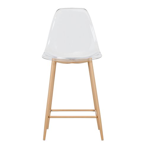 Tabouret de bar H. 63 cm LYNETTE transparent