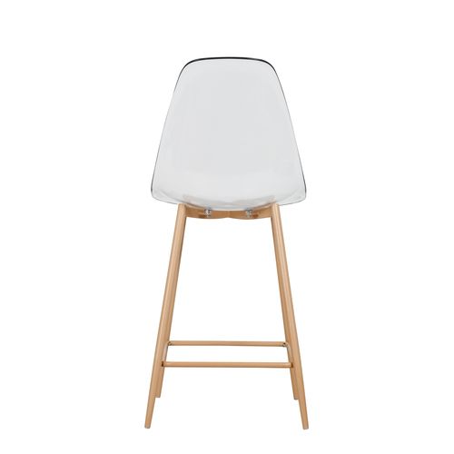 Tabouret de bar H. 63 cm LYNETTE transparent