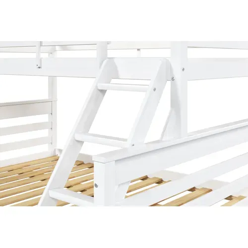 Lit superposé 90/140x190 cm BLOOM Blanc