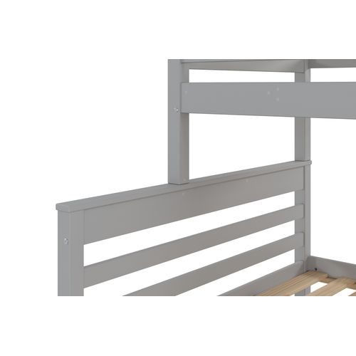 Lit superposé 90/140x190 cm BLOOM Gris vue détaillée