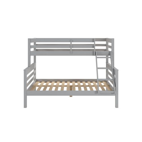 Lit superposé 90/140x190 cm BLOOM Gris