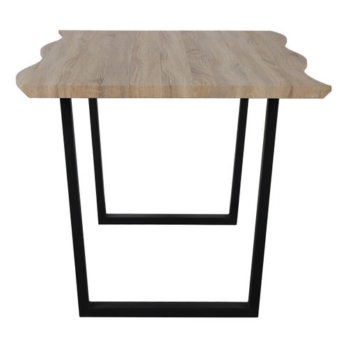 Table de séjour L.160cm KAYN imitation chêne sonoma