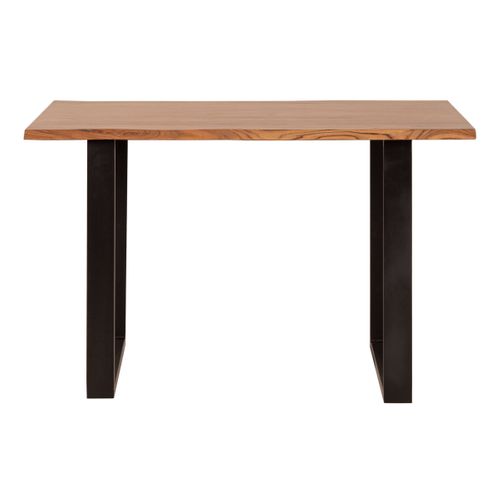 Table de séjour L.120 x l.75/80cm VATIRA acacia et noir