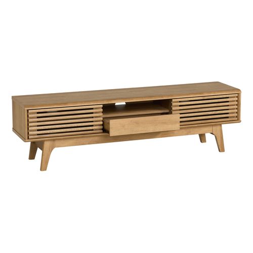 Meuble TV - BAYA imitation chêne