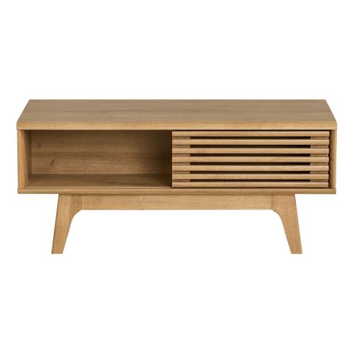 Table basse BAYA Imitation chêne