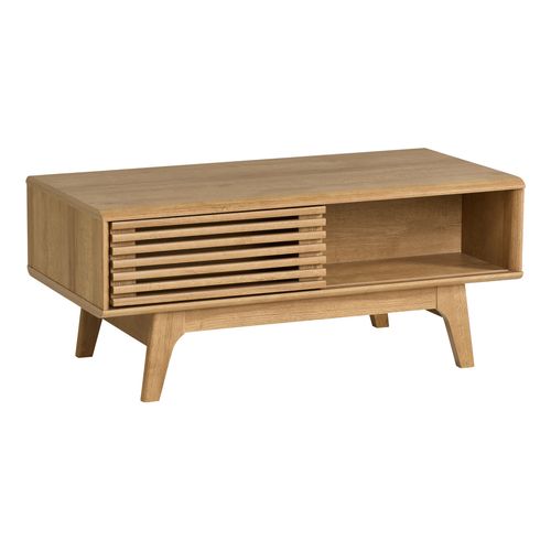 Table basse BAYA Imitation chêne