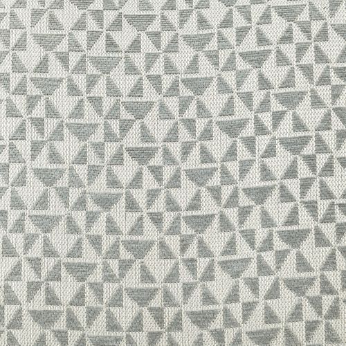 Fauteuil HARRY II tissu gris blanc