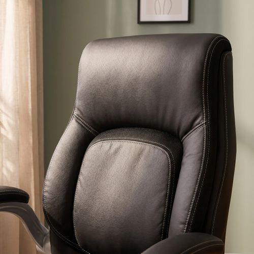 Fauteuil de bureau ergonomique DARKOO gris et noir