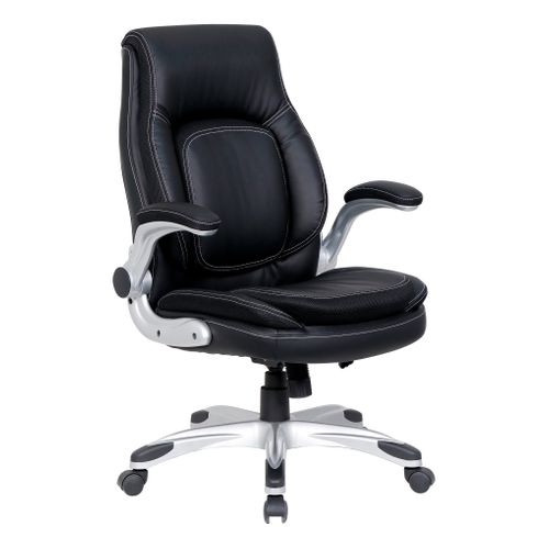 Fauteuil de bureau ergonomique DARKOO gris et noir vue 3/4