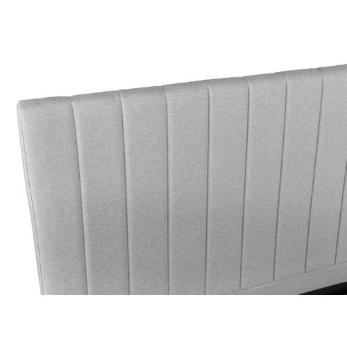 Lit coffre 160x200 cm SKY gris clair