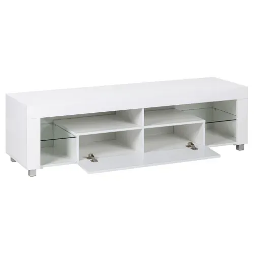Meuble TV L. 153 cm GOAL Blanc
