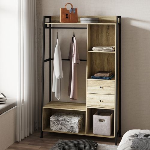 Dressing XL L.113,5 cm BONO imitation chêne sonoma vue d'ambiance 1