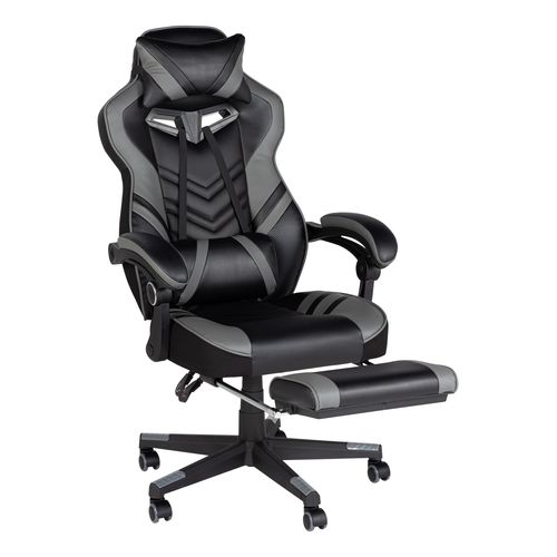 Fauteuil de bureau ergonomique RELOAD Noir et gris