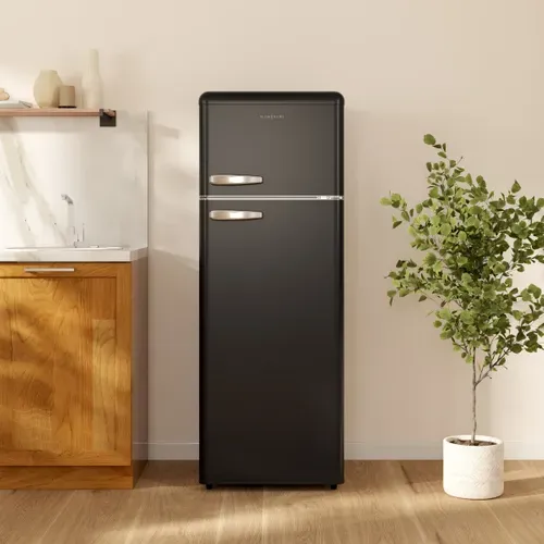 Réfrigérateur 2 portes SIGNATURE SDP211VNE 211L Noir vue d'ambiance 1