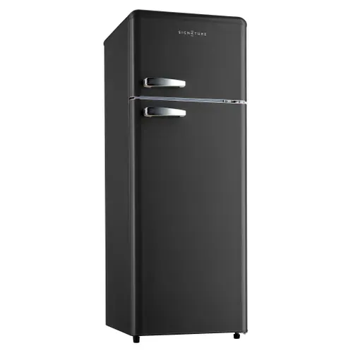 Réfrigérateur 2 portes SIGNATURE SDP211VNE 211L Noir vue 3/4