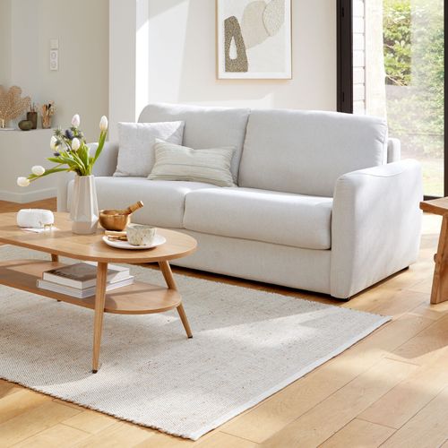 Canapé convertible 3 places SLEEPY coloris beige