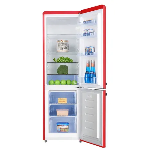 Combiné pose libre SIGNATURE SFC249VRE 249L Rouge