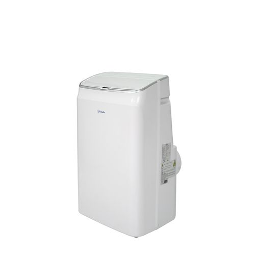 Climatiseur local mobile VEDETTE V12KR2H/H-W vue de profil