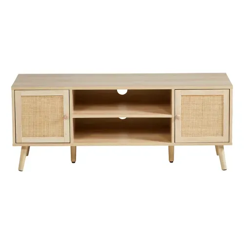 Meuble TV 2P BEA Imitation chêne