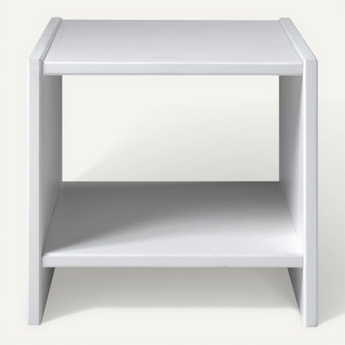 Chevet BLOOM Blanc vue de face