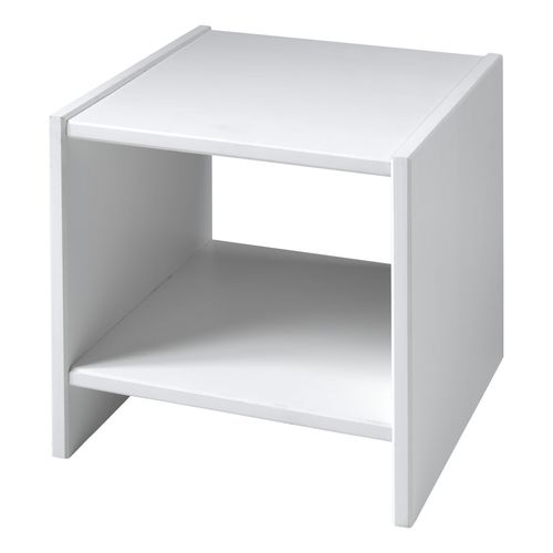 Chevet BLOOM Blanc vue de profil