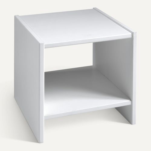 Chevet BLOOM Blanc vue 3/4