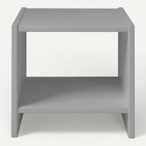 Chevet BLOOM Gris vue de face