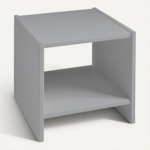 Chevet BLOOM Gris vue 3/4