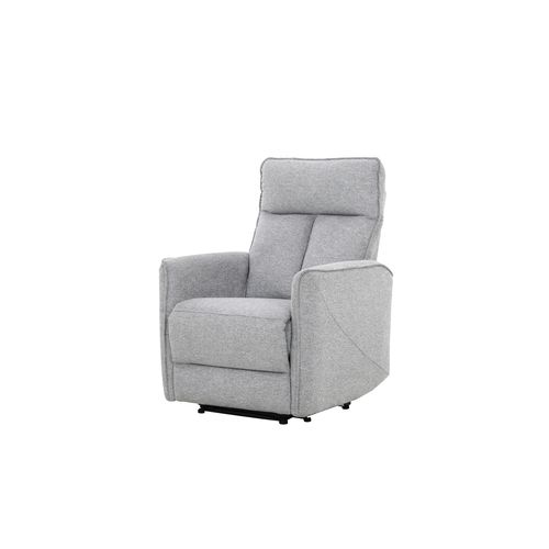 Fauteuil relax manuel JOY tissu gris